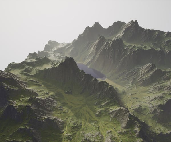 ArtStation - UE4 Auto Landscape Master Material Pack (Studio License ...