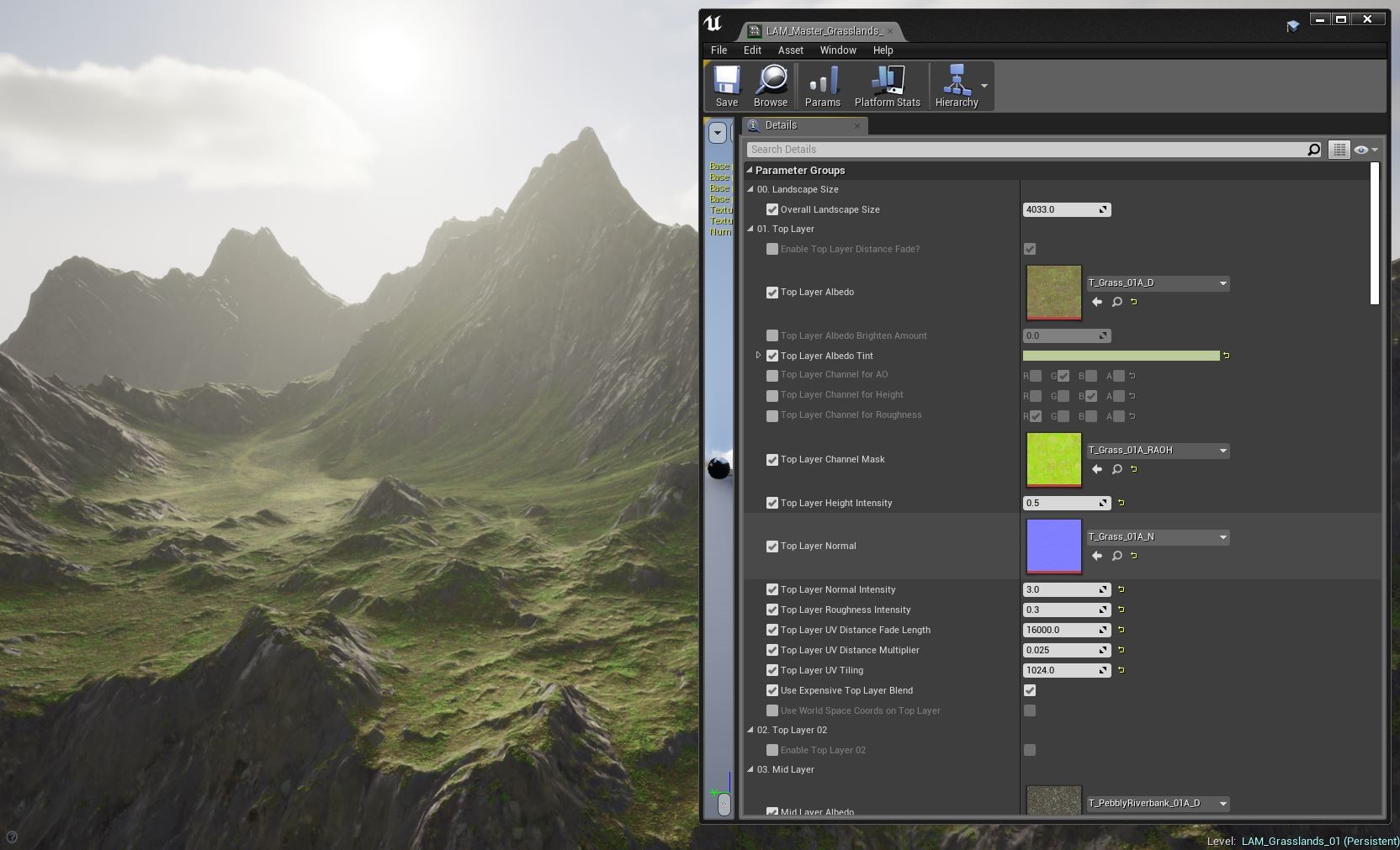 ArtStation - UE4 Auto Landscape Master Material Pack (Studio License ...