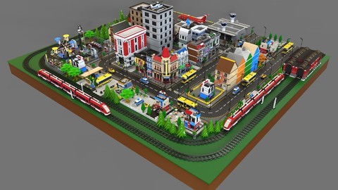 lego model city