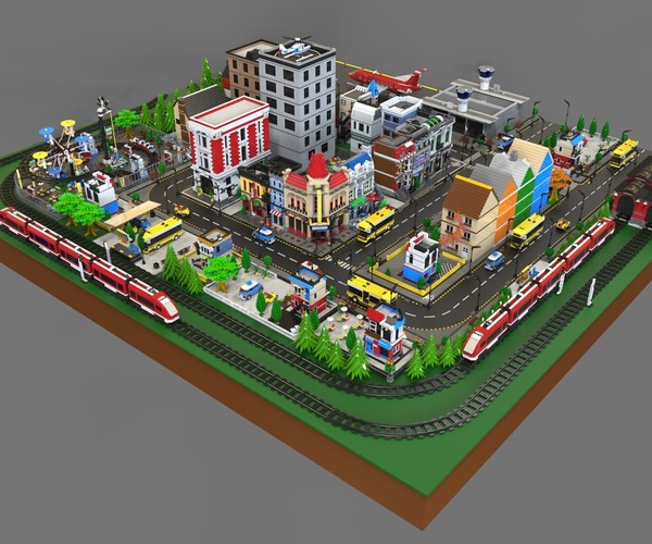 Lego Train Layout Small Lego City Layout Small Lego City Layout