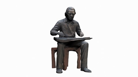 Musician Statue