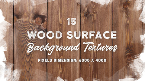 15 Wood Surface Background Textures