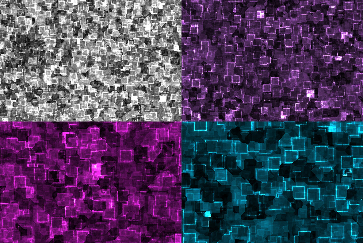 ArtStation - 20 Cyber Square Lights Backgrounds | Artworks