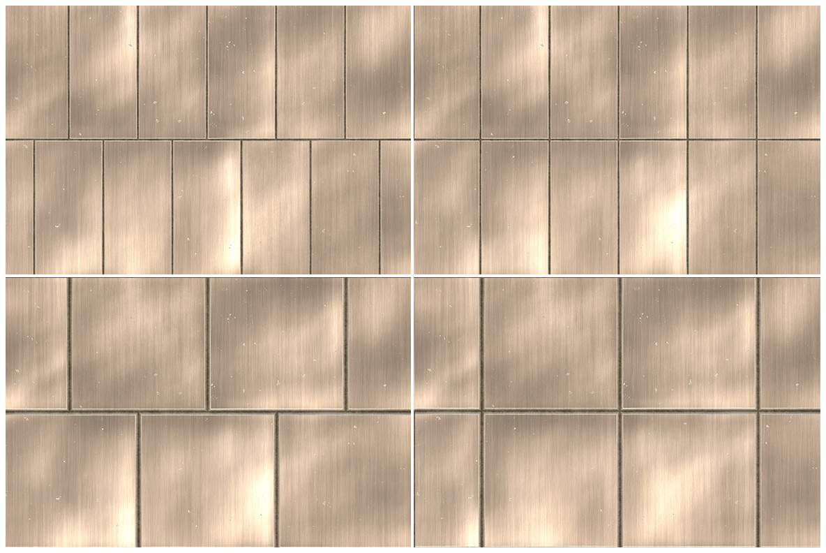 Alexander Nedviga 36 Metal Panel Tiles Backgrounds
