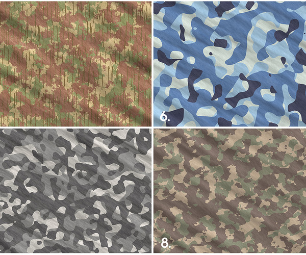 ArtStation - 20 Camouflage Backgrounds Textures | Artworks