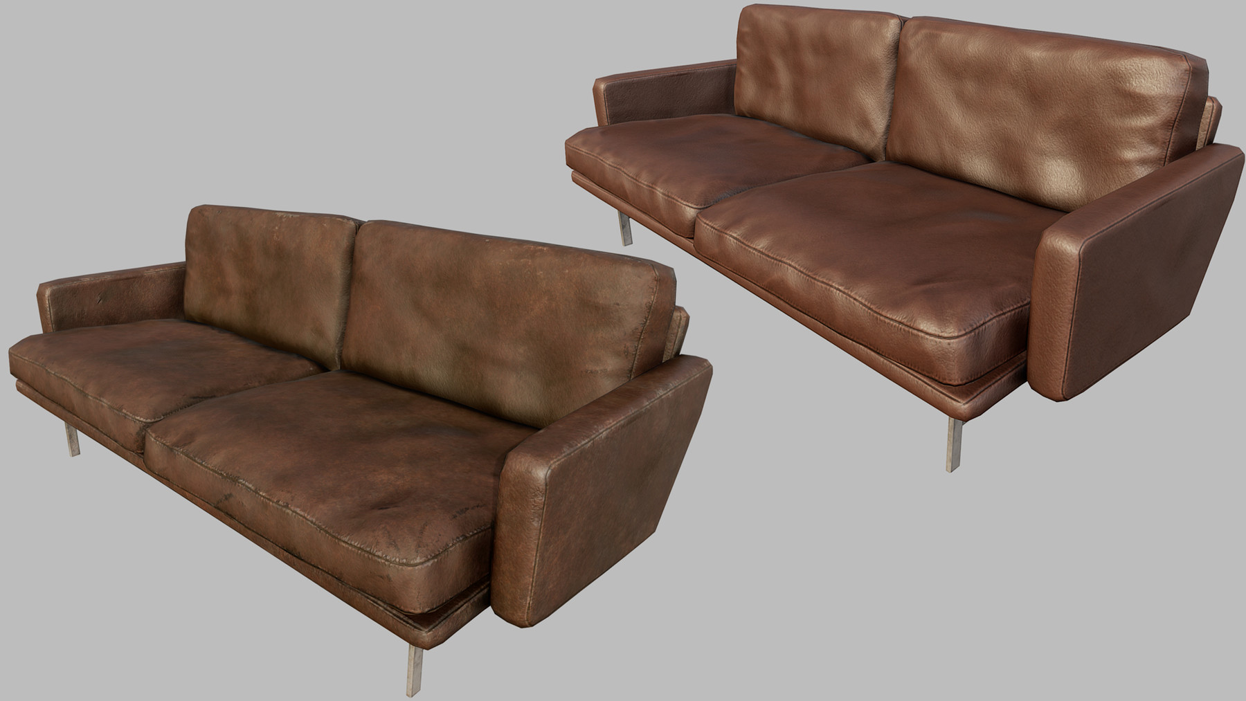 Artstation - Design Couch 01 - Pbr 