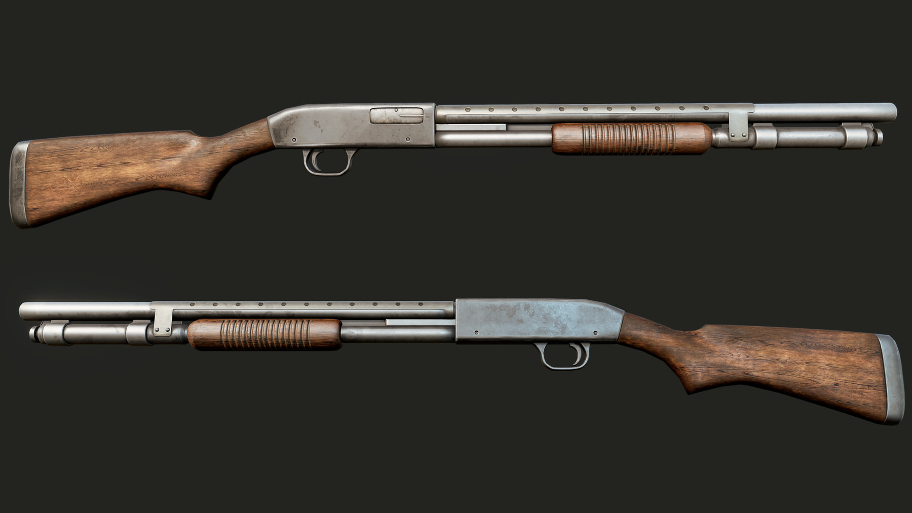 ArtStation - Shotgun M590 PBR | Game Assets