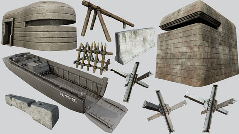D-day Invasion Asset Pack
