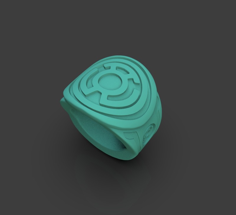 ArtStation Yellow Lantern Power Ring Resources