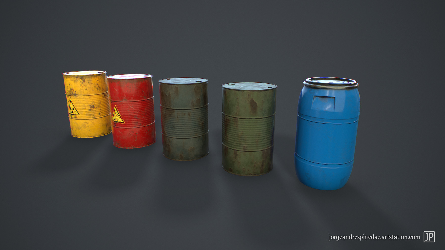 ArtStation - Barrels Pack Vol. 01 | Resources