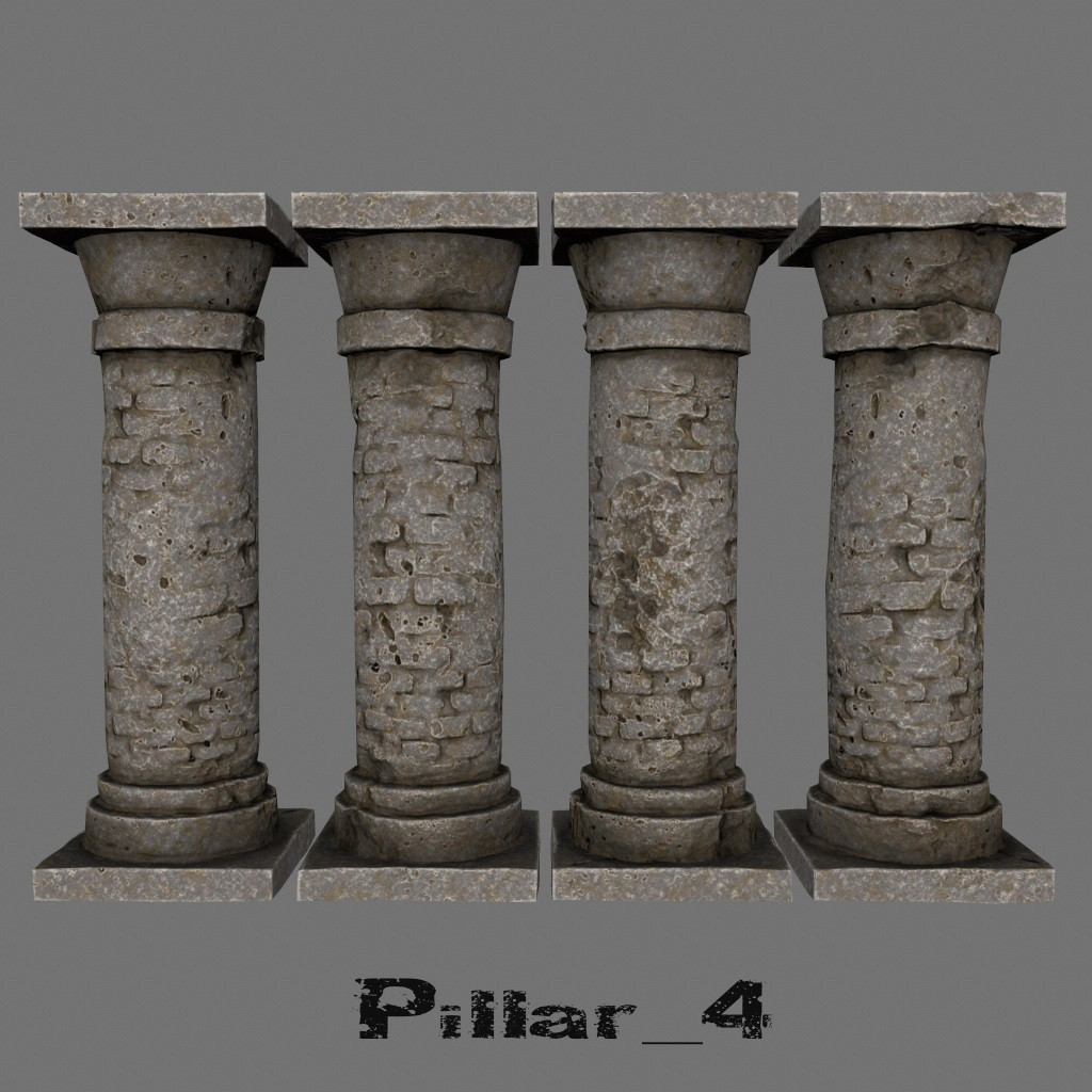 ArtStation Pillar_Set_1 Resources