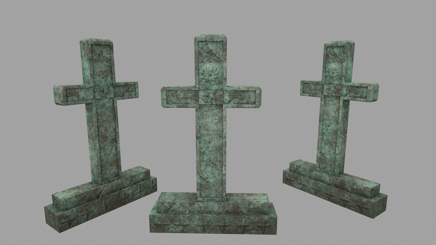 ArtStation Tombstone_Set Resources