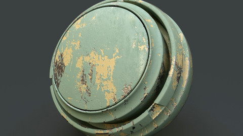 Metal Peeling Paint - Smart Material