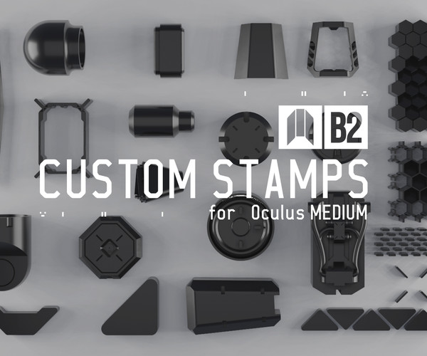 ArtStation MK01 OCULUS MEDIUM STAMPS Resources