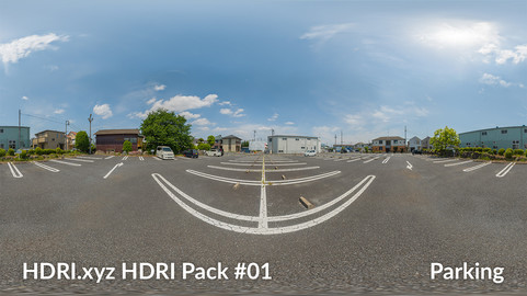 Parking - 16K 32bit HDRI Spherical Panorama (from Pack #1)