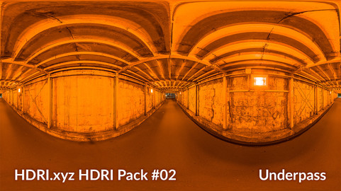 Underpass - 16K 32bit HDRI Spherical Panorama (from Pack #2)