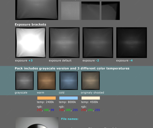 ArtStation - PhotoStudioLightPlatesHDRI vol 3.0 | Resources