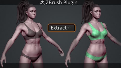 ZBrush Plugin Extract+