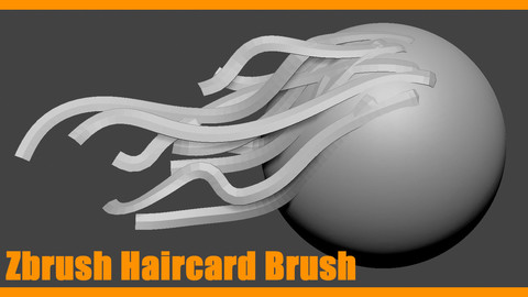 Zbrush Haircard Brush