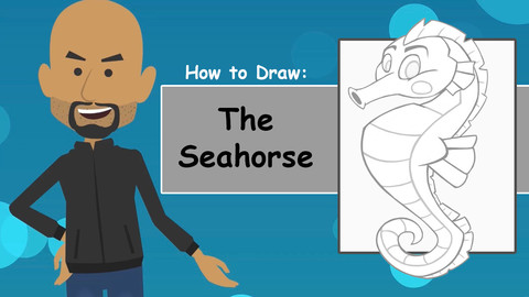 How To Draw The Seahorse