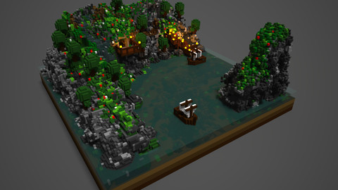 Voxel Isle