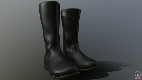 ArtStation - Boots Military - WW2 | Resources
