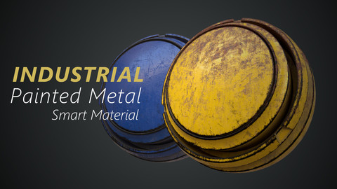 Industrial Painted Metal - Smart Material