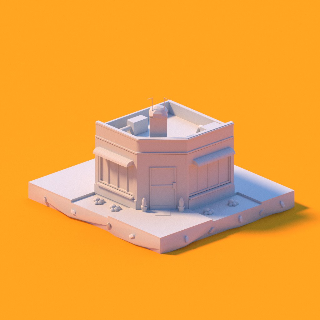 ArtStation - Shops 3D Models | Game Assets