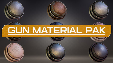 Sci Fi Weapon Smart Materials Pak 01