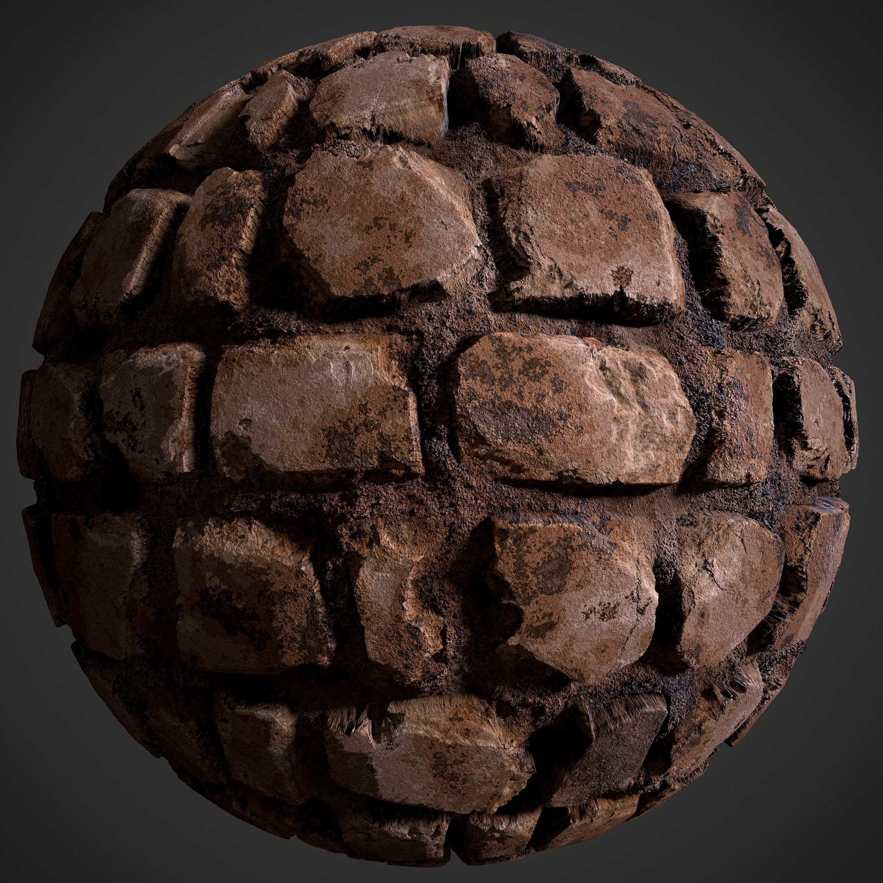 ArtStation - Mediewal Dirty Stone Wall | Game Assets