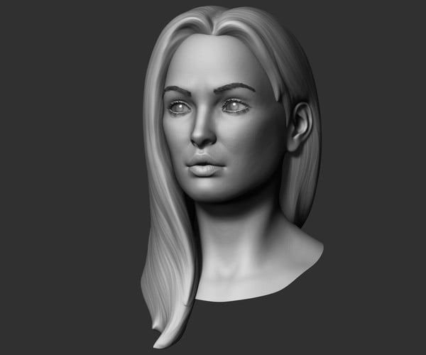 ArtStation - Realistic Female Head