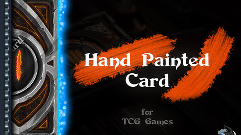 Hand Painted CCG Card Art