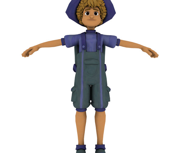 ArtStation - Cartoon Rigged Character 2 | Resources