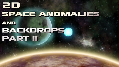 2D Space Anomalies and Backdrops Part II