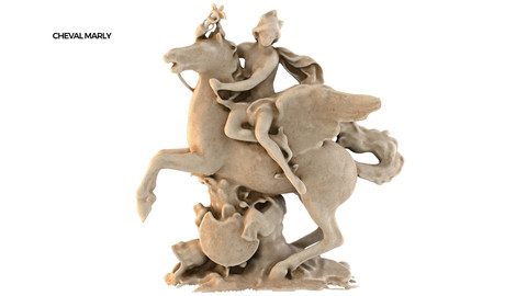 STATUE OF CHEVAL MARLY