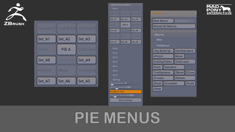 Zbrush - Pie Menus