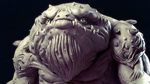 The Slaad - 3d print