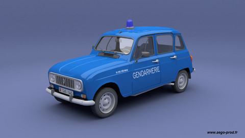Renault 4 Gendarmerie