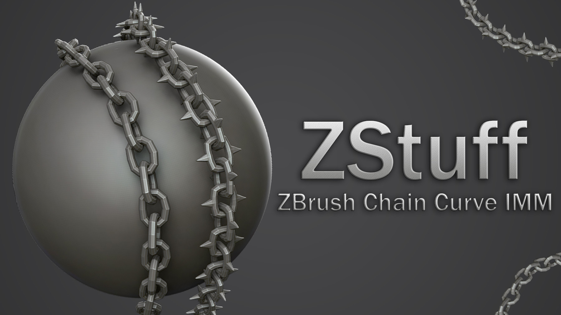 how to create a chain brush zbrush