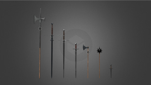 Realistic Medieval Weapons Pack