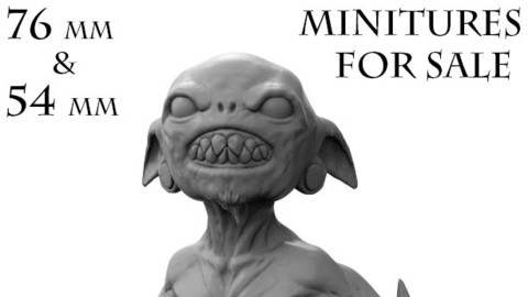 Troll STL Miniture files