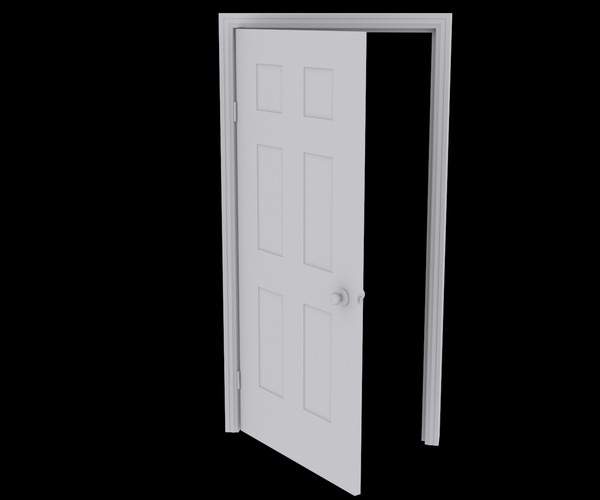 ArtStation - Game Ready Low Poly Door | Resources