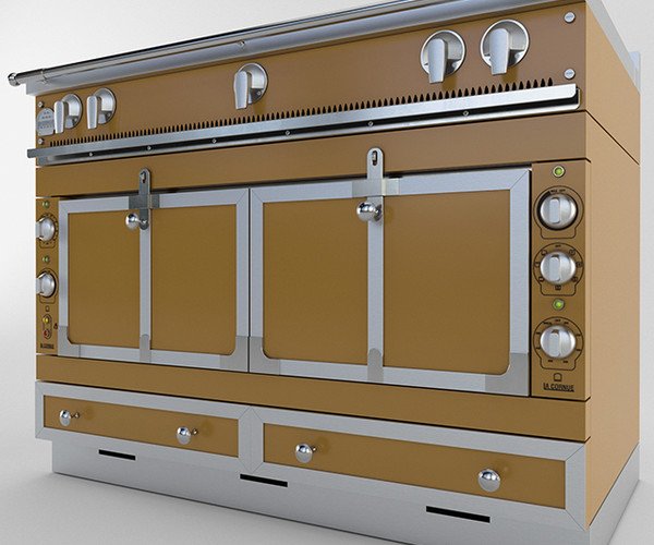 ArtStation La Cornue Chateau 120 (Max 2015Vray Next) Resources