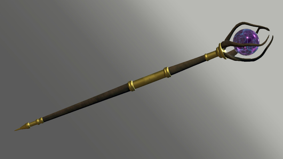 ArtStation - Mage's Staff by Krissy Harling