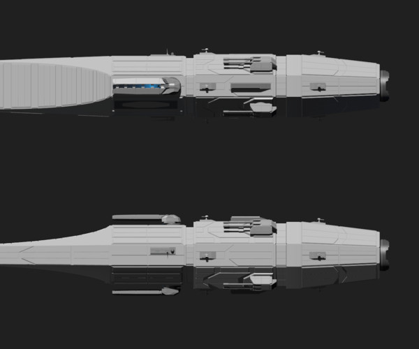 ArtStation - Gram-Class Destroyer | Resources