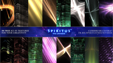 30 FREE SCI-FI TEXTURES - PACK 37 - Commercial Use