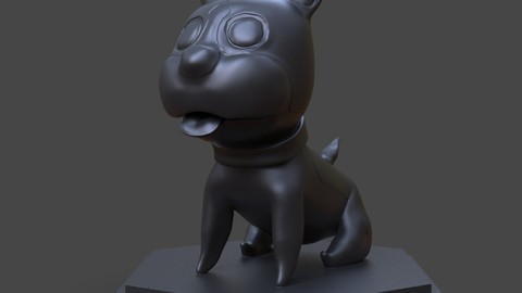 Maron The Cute Dog 3D Print