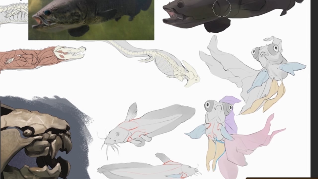 ArtStation - Creating Immersive Creature Design: Mermaid | Tutorials