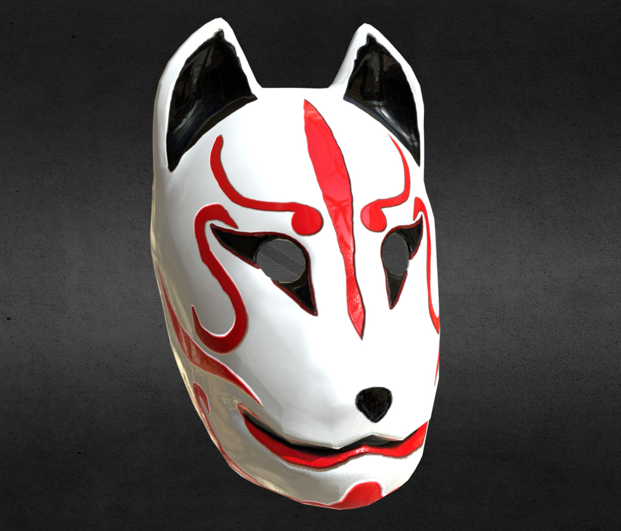 japanese kitsune mask