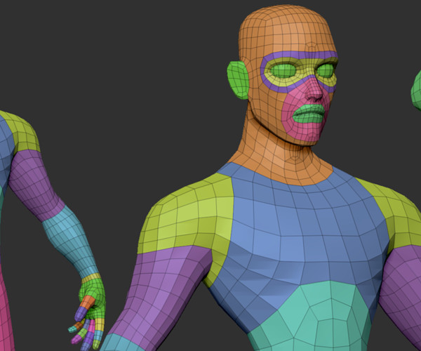 Artstation Pack Stylized Full Male And Female Body Base Meshes Resources